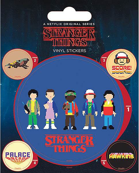 Adesivi Stranger Things Arcade