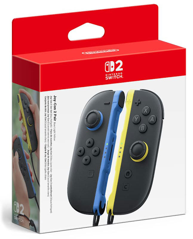 NINTENDO SWITCH 2 Set 2 Joy-Con Blu Light - Giallo Light