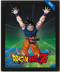 Quadro 3D Dragon Ball Power Levels