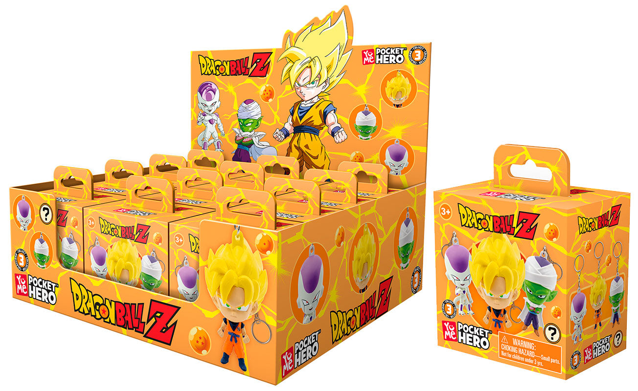YuMe Portachiavi Dragon Ball Z Hero Series 1pz Assortimento