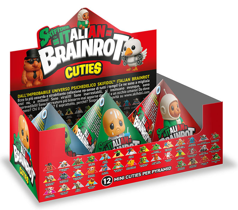 Skifidol BRAINROT Cuties Piramide 1pz Assortimento