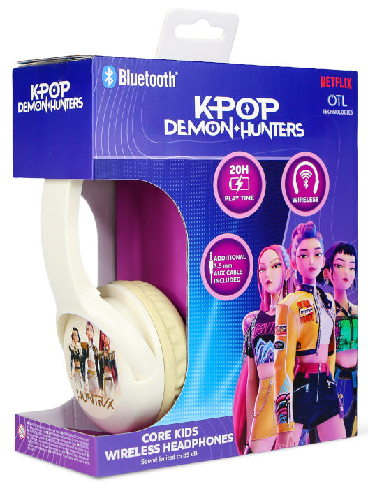 KPop Demon Hunters Cuffie Wireless Core Huntrix Beige