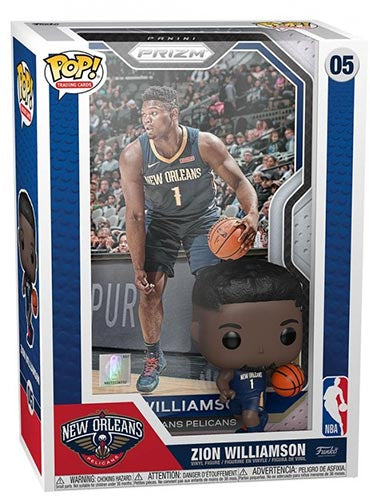 FUNKO CARD NBA Prizm Pelicans Zion Williamson 05