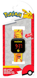 Orologio da Polso Digitale LED Pokemon Pikachu & Friends
