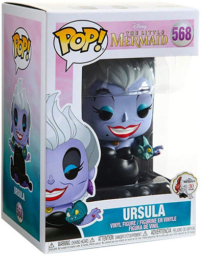 FUNKO POP Disney La Sirenetta Ursula w/Eels 568