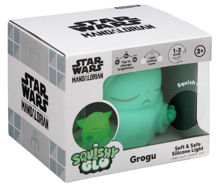 Paladone Lampada SquishyGlo Silicone Star Wars Grogu