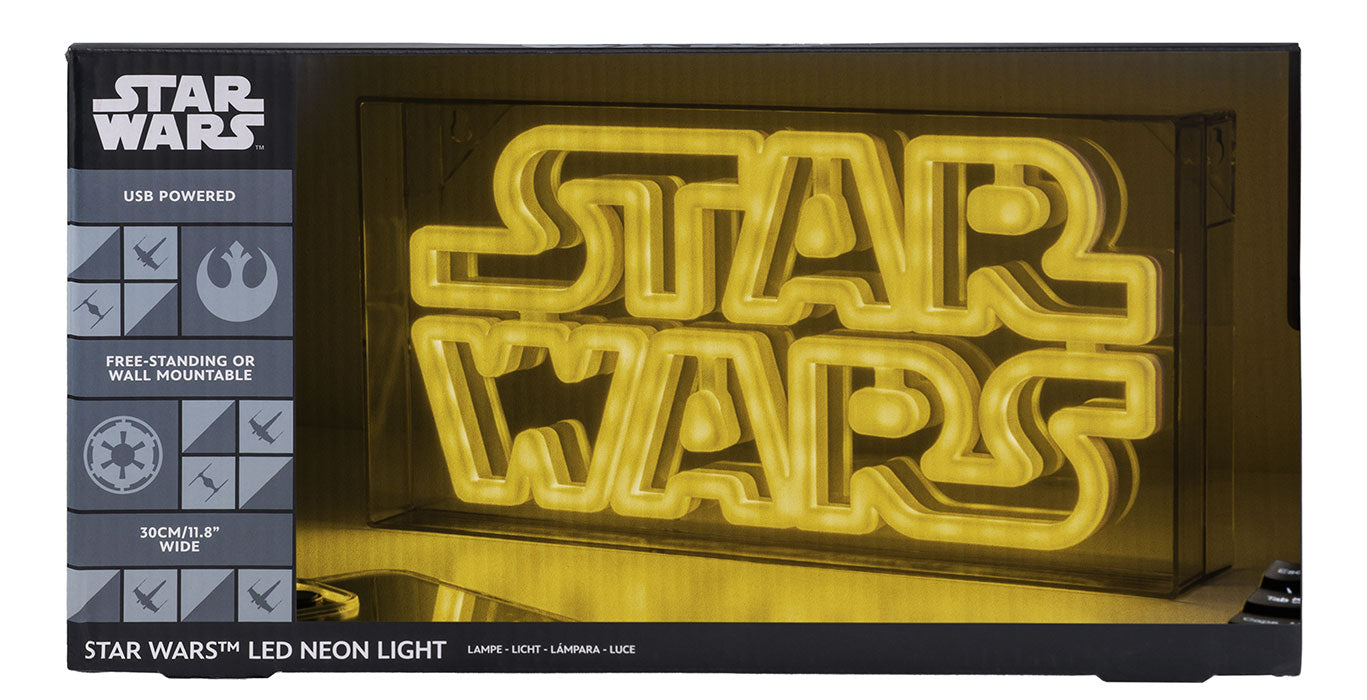 Paladone Lampada Neon Star Wars Logo