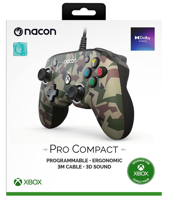 NACON XBOX Controller Compact Pro Camo Green