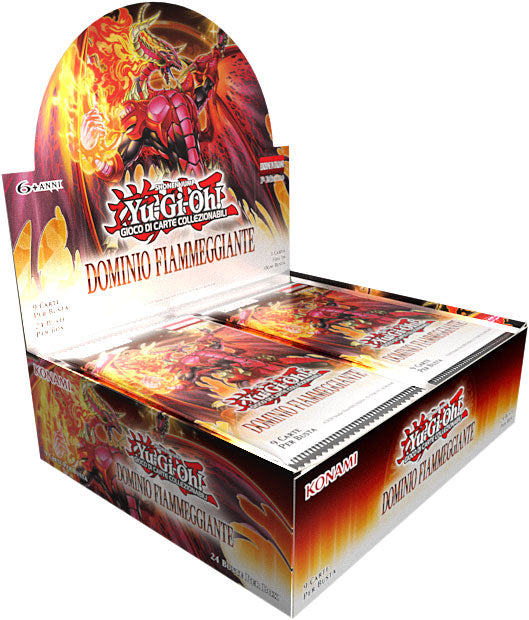 YUGI Dominio Fiammeggiante Box 24 Buste