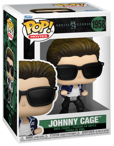 FUNKO POP Mortal Kombat II Johnny Cage 1958