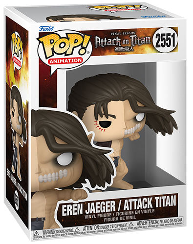 FUNKO POP Attack on Titan Eren Jaeger / Attack Titan 2551