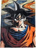 Coperta in Pile Dragon Ball Goku 130x180cm