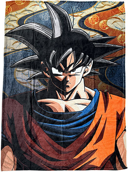 Coperta in Pile Dragon Ball Goku 130x180cm