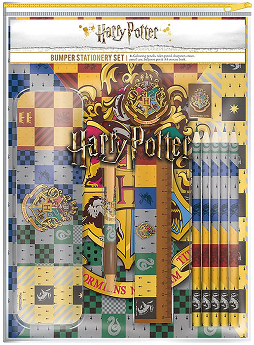 Set Cancelleria Harry Potter (Colourful House Crest)