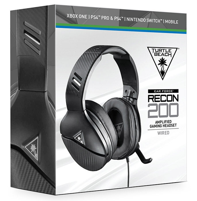 TURTLEBEACH Cuffie Wired Gaming Recon 200 Black