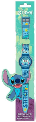 Orologio da Polso Digitale Disney Stitch Blu