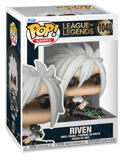 FUNKO POP League of Legends Riven w/Runic Blade 1040
