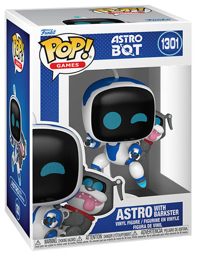 FUNKO POP Astro Bot Astro w/Barkster 1301