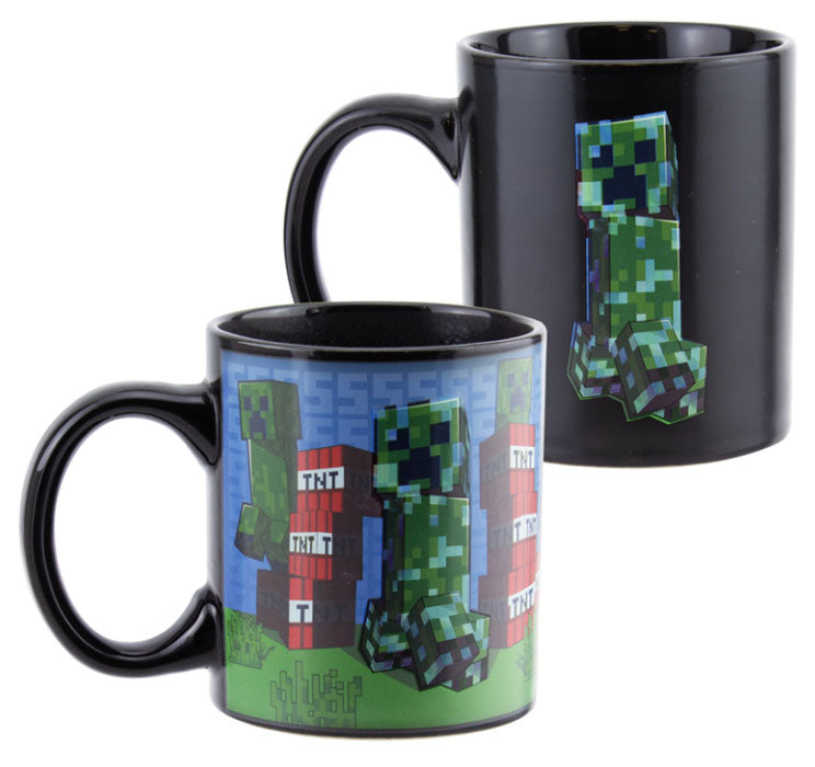 Paladone Tazza Cambia Colore Minecraft Creeper