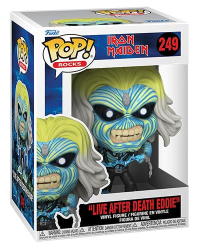 FUNKO POP Iron Maiden Live After Death Eddie 249