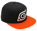 Cap Naruto Black & Orange