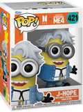 FUNKO POP Cattivissimo Me 4 x BTS Minion J-Hope 421