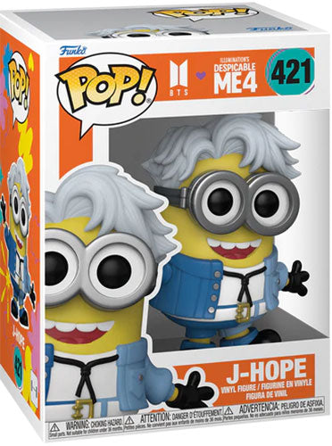 FUNKO POP Cattivissimo Me 4 x BTS Minion J-Hope 421