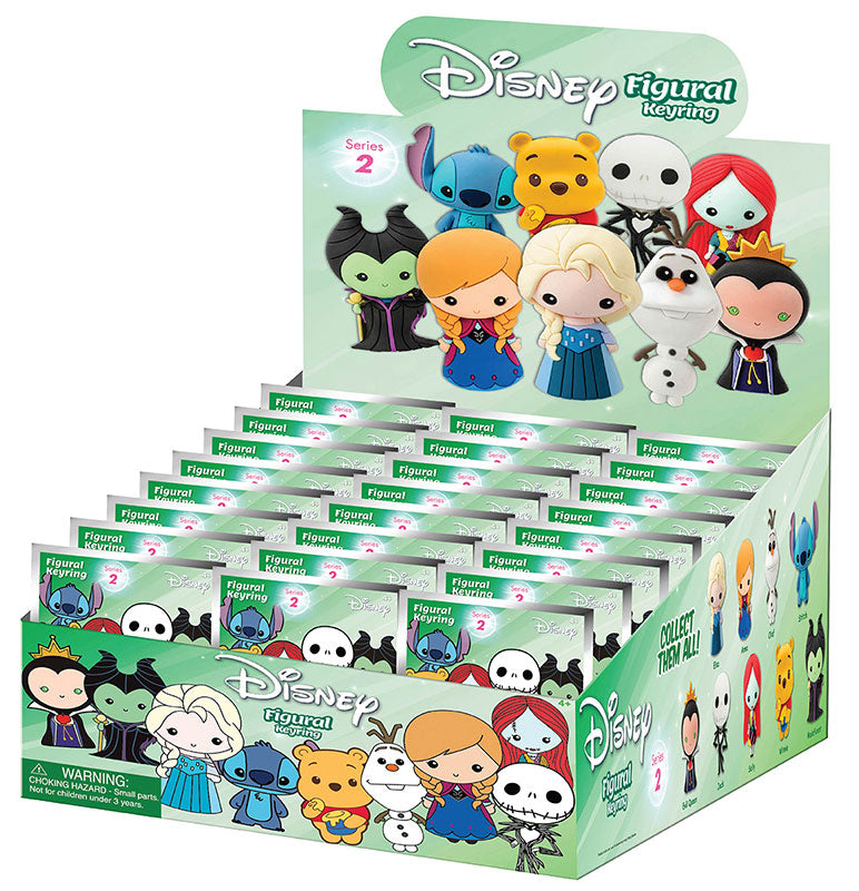Portachiavi 3D Disney Serie 2 Display 24pz
