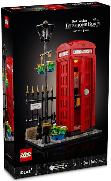 21347 Ideas Cabina Telefonica Rossa di Londra EOL RARE