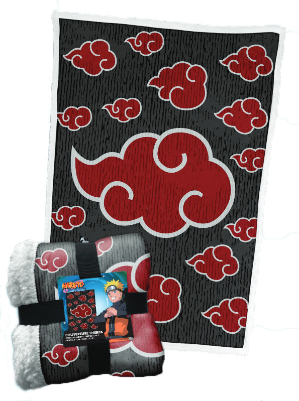 Coperta Sherpa Naruto Shippuden Logo Akatsuki