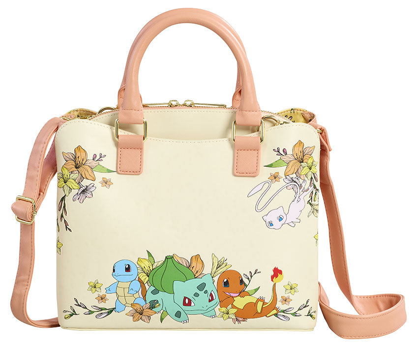 FUNKO Loungefly Borsa a Tracolla Pokemon Starters Floral