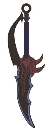 Portachiavi Solo Leveling Kasaka's Venom Fang