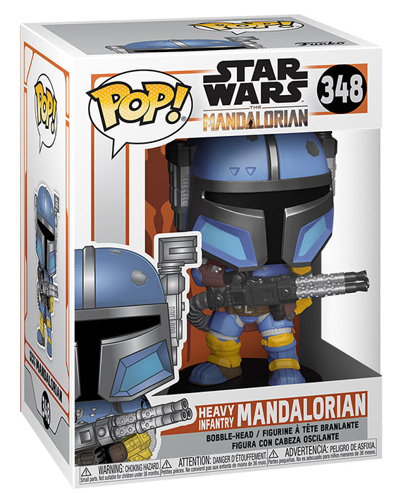 FUNKO POP Star Wars The Mandalorian Heavy Mandalorian 348