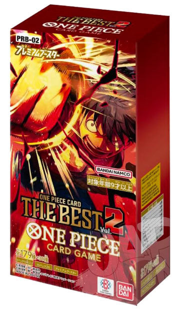 One Piece JPN The Best Vol.2 PRB-02 Box 10 Buste
