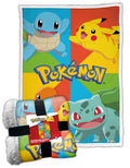 Coperta Sherpa Pokemon Multicolor