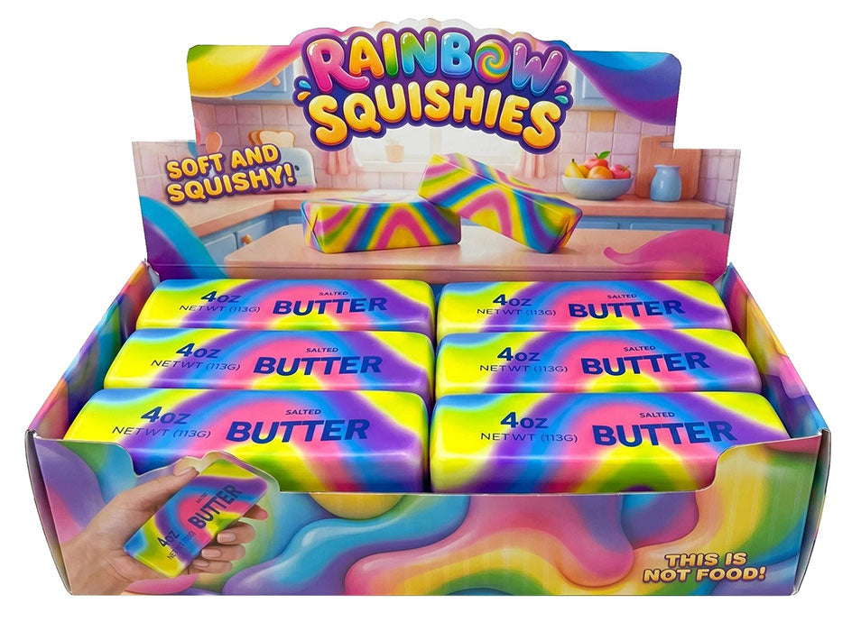 Squishy Butter Rainbow 1pz Assortimento