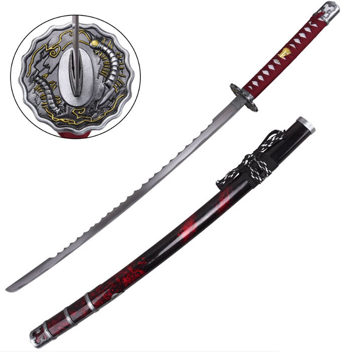 Katana Non Affilata Assassin's Creed Shadows Bloodshade Naoe