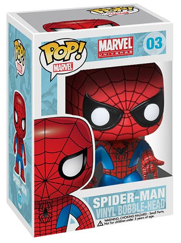 FUNKO POP Marvel Universe Spider-Man Bobble 03