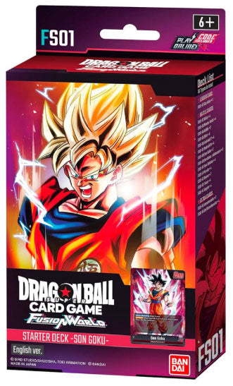 Dragon Ball ENG Super Fusion World Starter Deck FS01 1 Mazzo