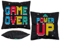 Cuscino Retro Game Power Up & Game Over