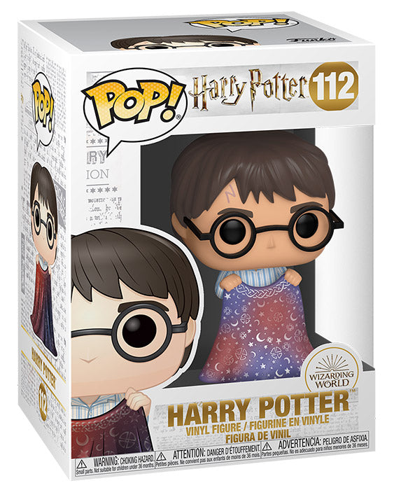 FUNKO POP Harry Potter Harry w/Invisibility Cloak 112