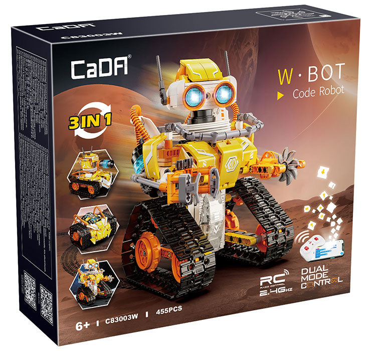 CADA RC WBOT Code Robot 3 in 1 - 455pcs
