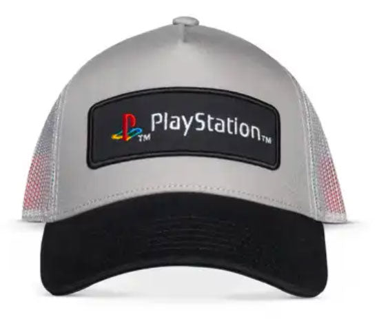 Cap PlayStation Logo Grey