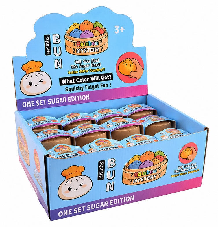 Slow Rise Baozi Dumpling Squishy Rainbow 5.5cm 1pz Ass.to