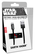 TRIBE Cavo di Ricarica da USB a Micro USB Darth Vader 1.2m