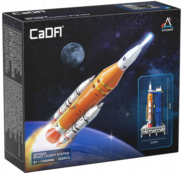 CADA NASA Artemis Space Launch System Rocket - 659pcs