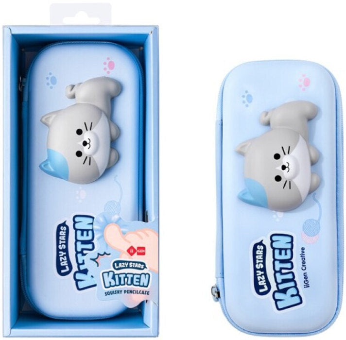 Astuccio 3D Squishy Lazy Stars Cat Kitten