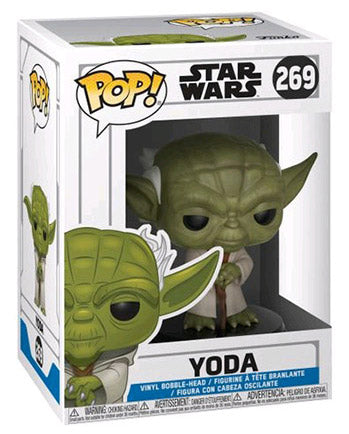 FUNKO POP Star Wars The Clone Wars Yoda Bobble 269