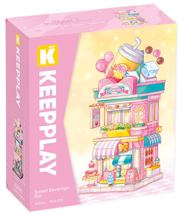 KEEPPLEY City Corner Bar con Bibite Dolci
