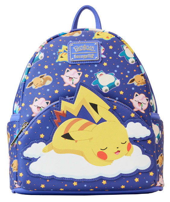FUNKO Loungefly Mini Zaino Pokemon Pikachu & Friends Sleep